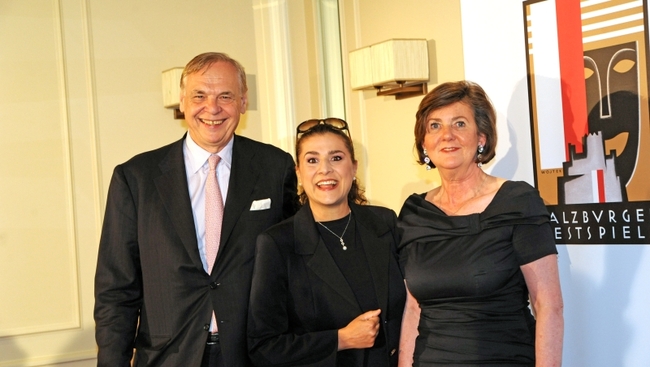 Alexander Pereira, Cecilia Bartoli, Helga Rabl-Stadler