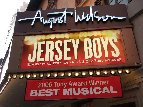 August Wilson Theatre - Jersey Boys